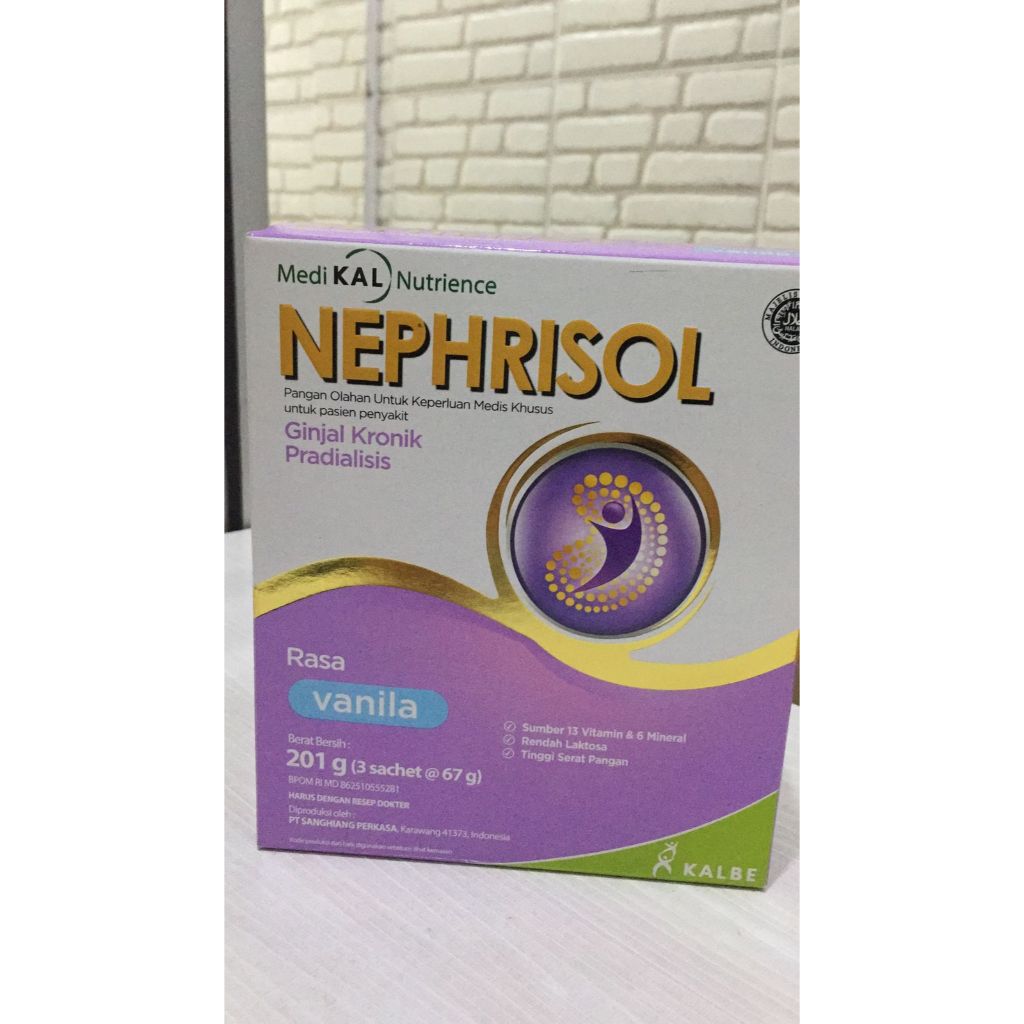 

PROMO !!! Nephrisol rasa vanilla 201 gram