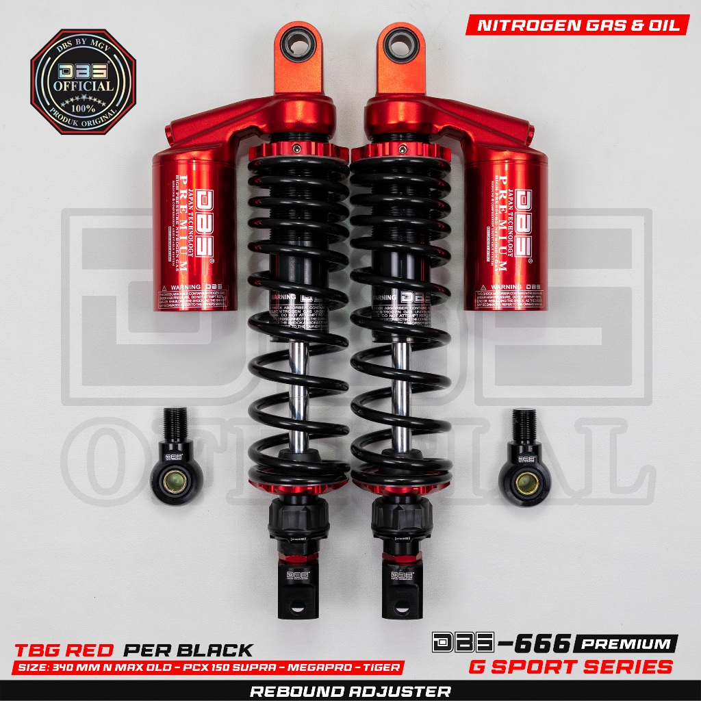 DBS 666 Series SHOCK BELAKANG ALL NEW PCX 150 PCX 160 340MM