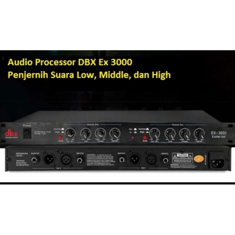 Audio Processor DBX Ex 3000
