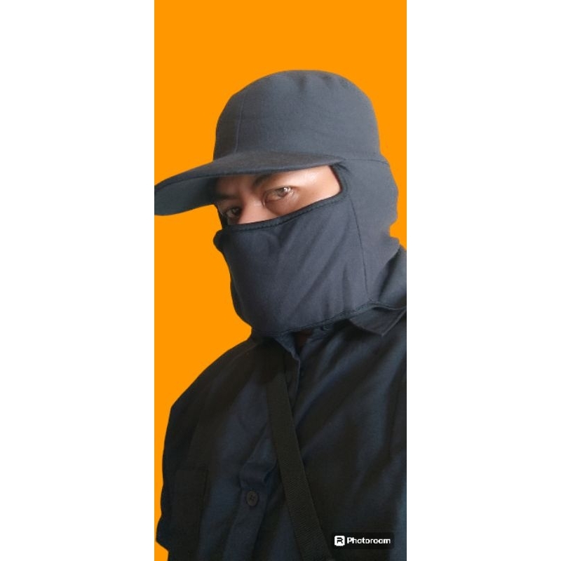 topi ninja,topi mancing,topi masker