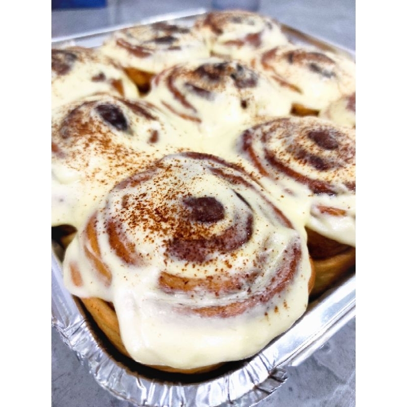 

Cinnamon Rolls With Cream Cheese Frosting