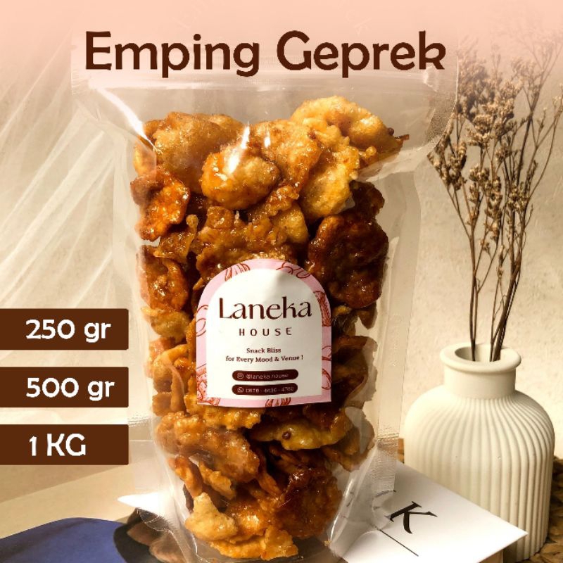 

Emping Geprek Rasa Manis Pedas
