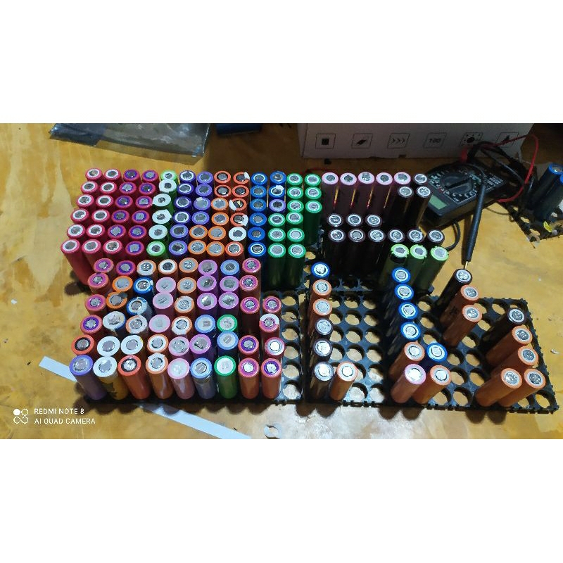 BATERAI 18650 BEKAS LAPTOP REAL 18xx -19xx mAh