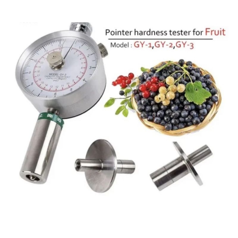 

Fruit Penetrometer GY2 Hardness Tester Kekerasan Buah GY-2 Sclerometer Meter Gauge Hardnes Keras