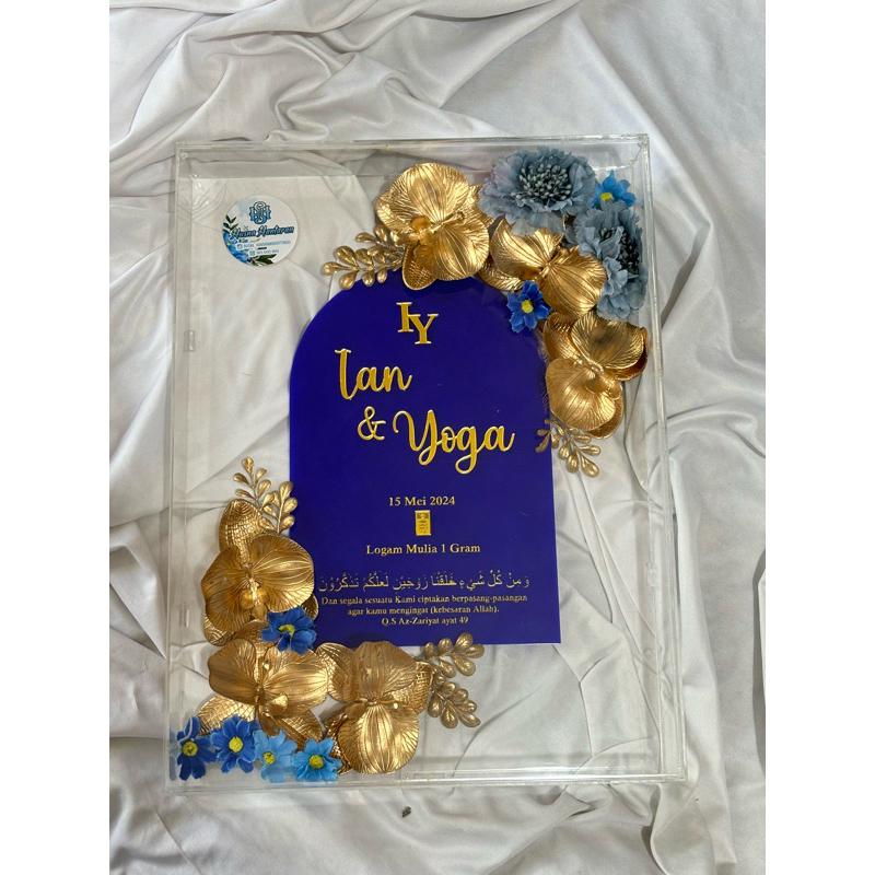 Frame mahar acrylic brush