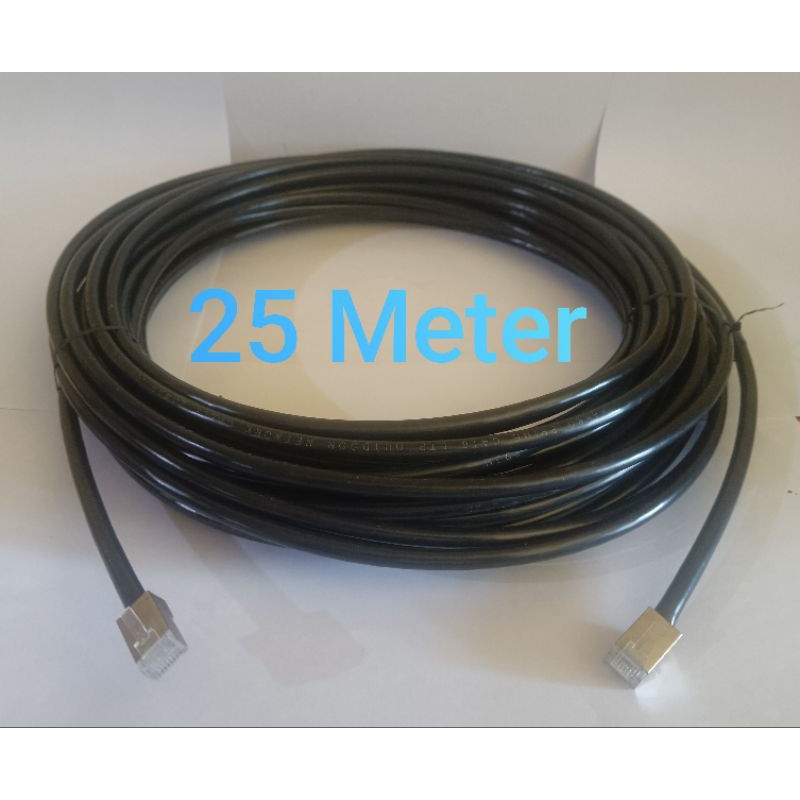 Kabel LAN VARRO FTP CAT6 DOUBLE JACKET 25 Meter