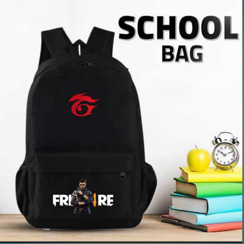 Tas Sd Diamond Game FF Anak Sekolah SD TK Laki Laki Perempuan Karakter Game Terbaru 2023 Kekinian Mu