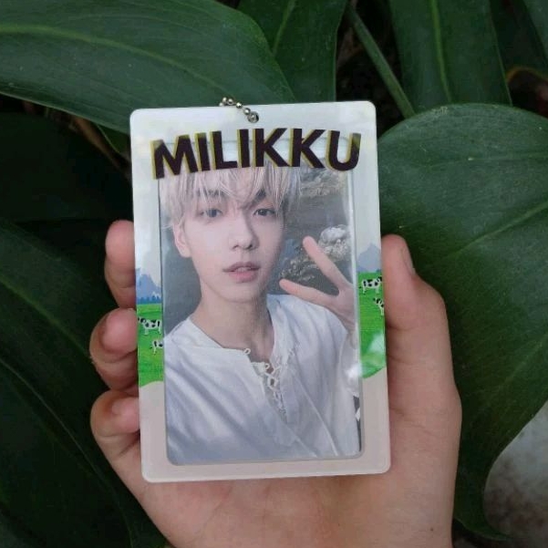 Photocard holder Kpop akrilik MILIKKU acrylic photocard holder