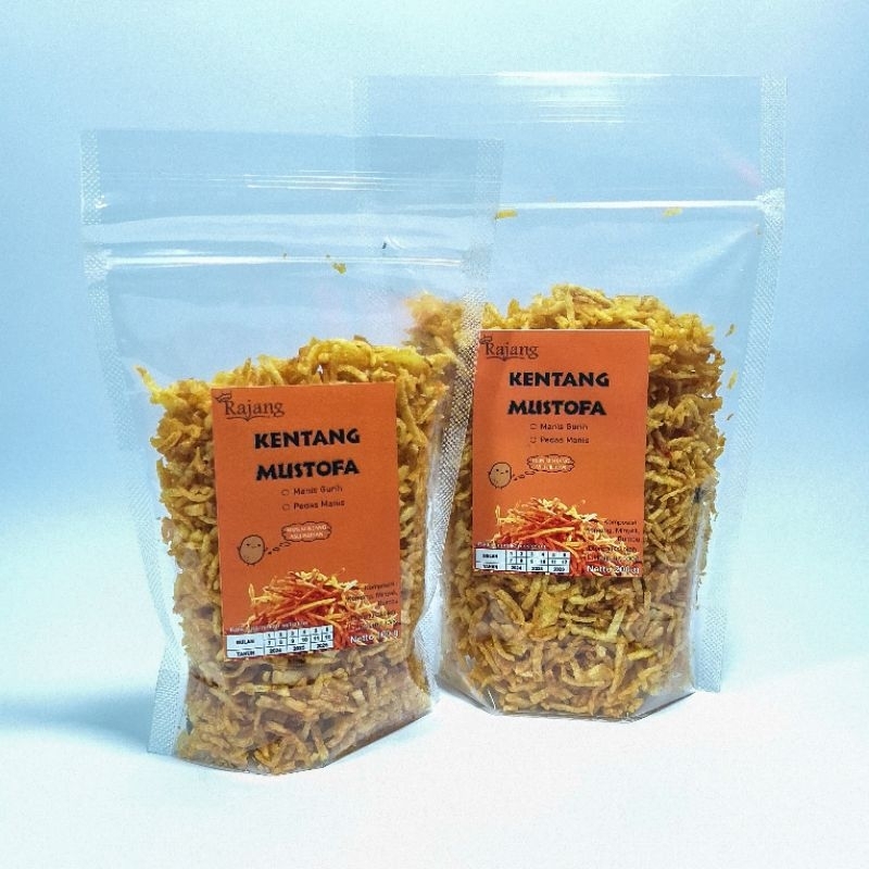 

《RAJANG》— Kentang Mustofa Gurih dan Pedas || Ukuran 100&200 gram