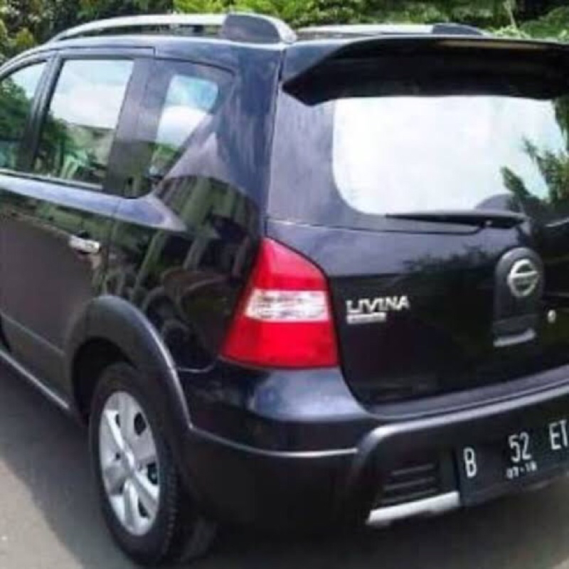 spoiler nissan grand livina nissan livina dengan lampu