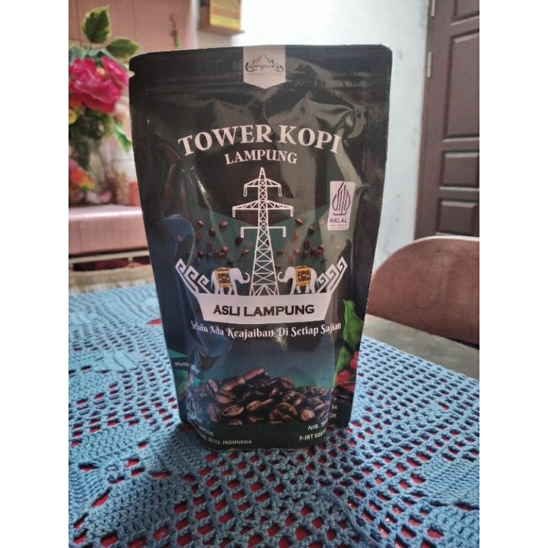 

tower kopi lampung pouch 250gr