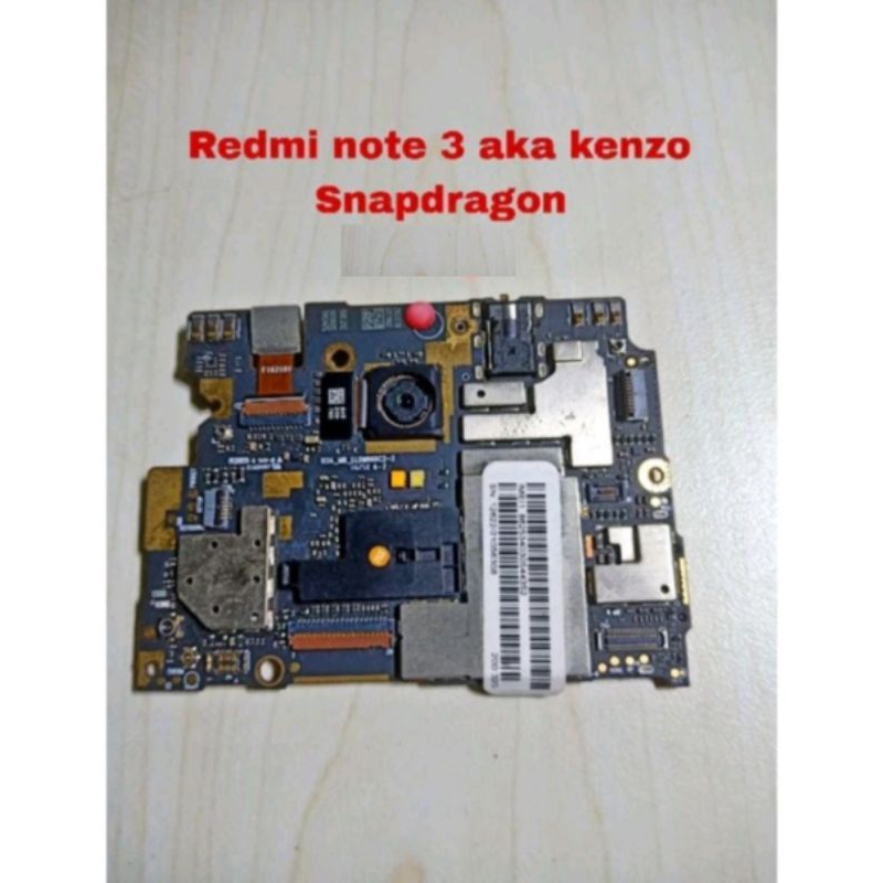 mesin Xiaomi redmi note 3 Snapdragon aka Kenzo normal nyangkut acc mi