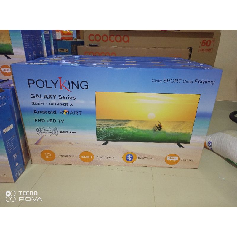 Tv Android POLYKING 32 42 INCH SODARA POLYTRON