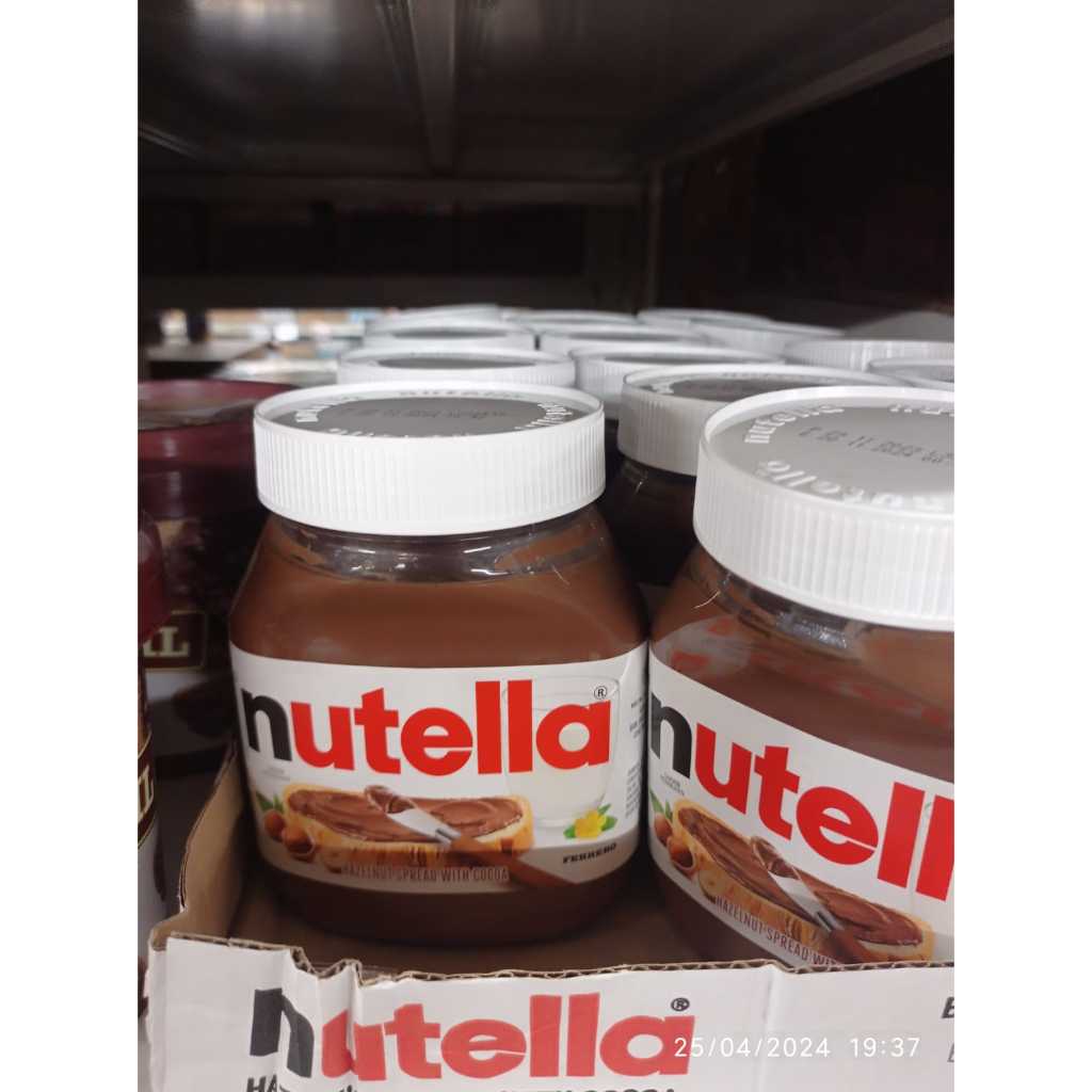 

NUTELLA JAM SPREAD HAZELNUT WITH COCOA BOTOL 690GR