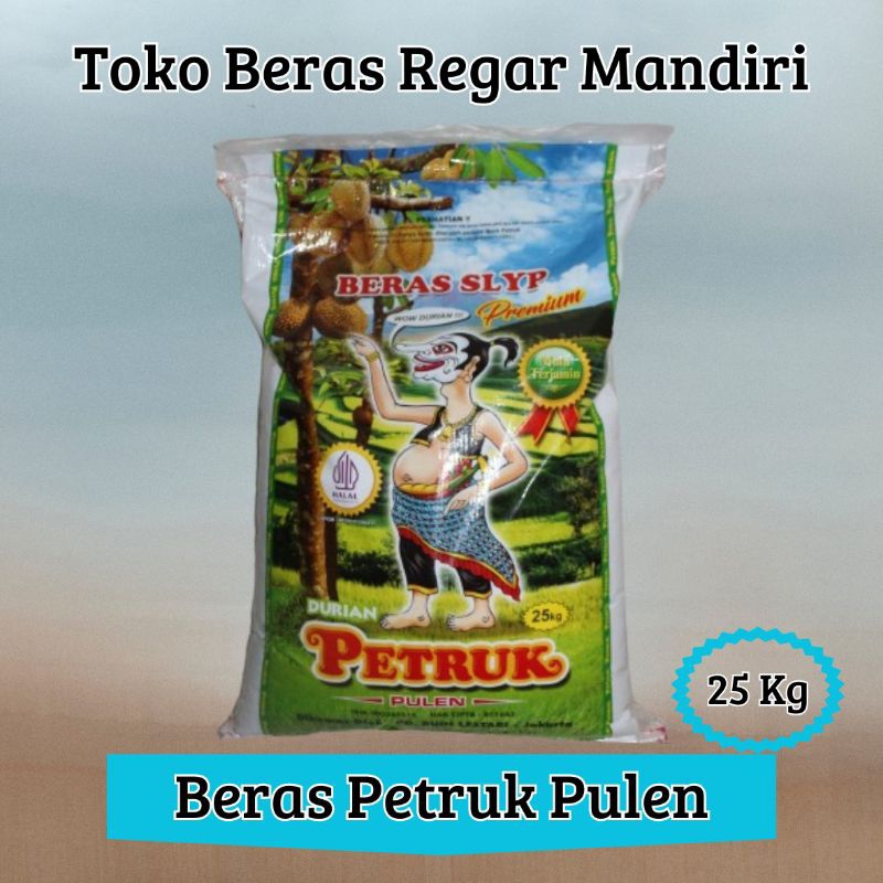 

Beras Petruk 25 kg Pulen