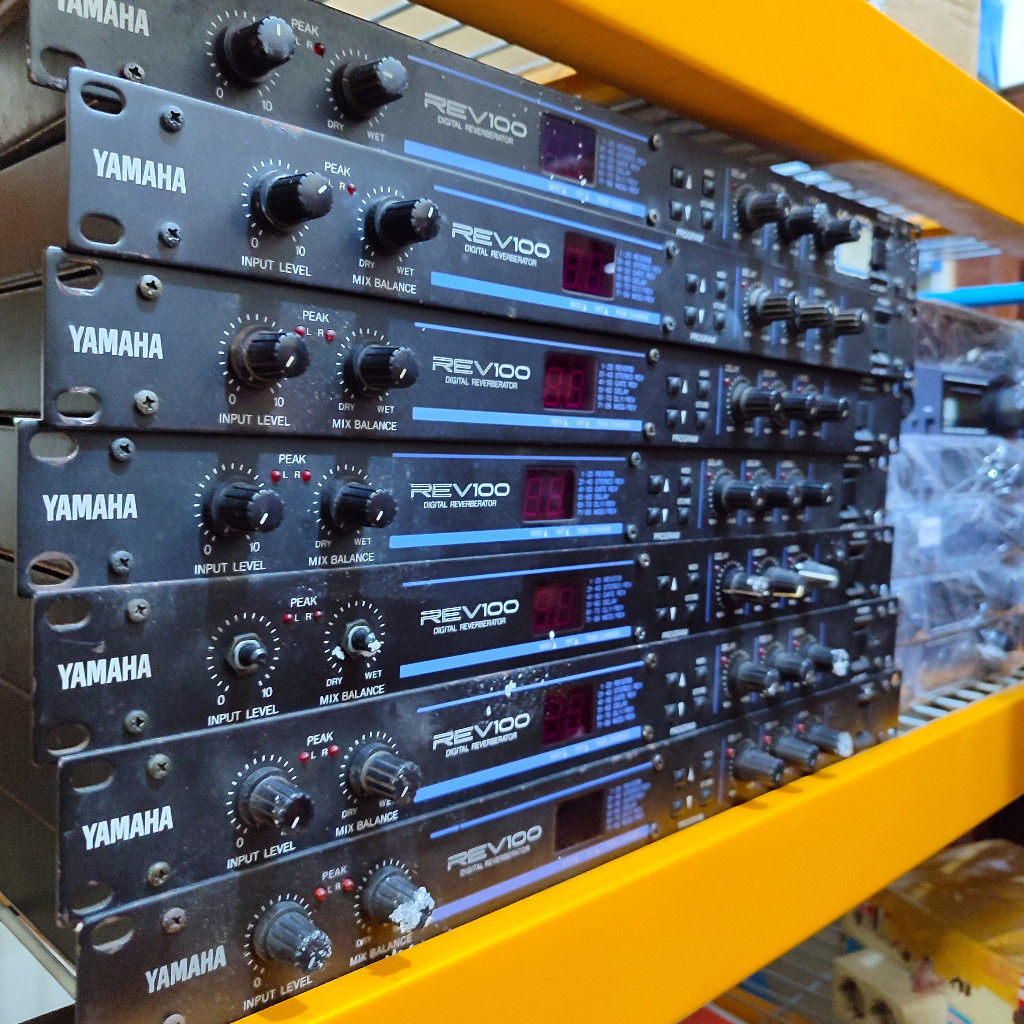 EFFECT VOCAL YAMAHA REV100 UNTUK EFEK VOCAL MADE IN JEPANG ORIGINAL