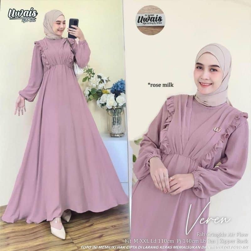 GAMIS VEREN UWAIS / DRESS CRINKLE