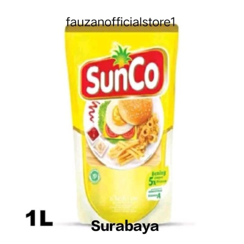 

Minyak Goreng Sunco Refill 1 Liter atau 1000mL