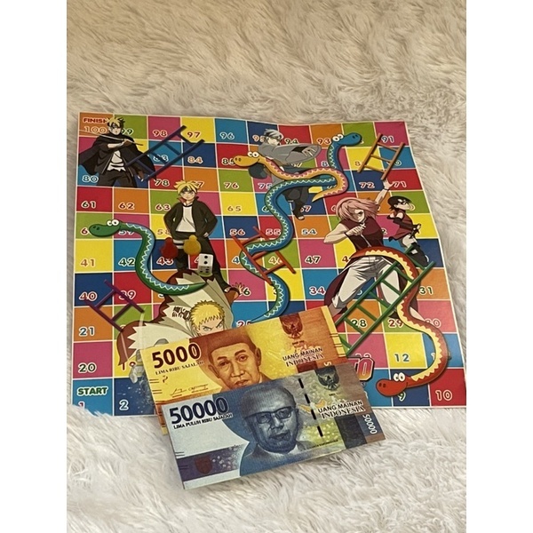 MAINAN ANAK ULAR TANGGA BESAR PLUS UANG/MAINAN ANAK EDUKASI ULAR TANGGA BESAR FREE UANG MURAH/ ULAR 