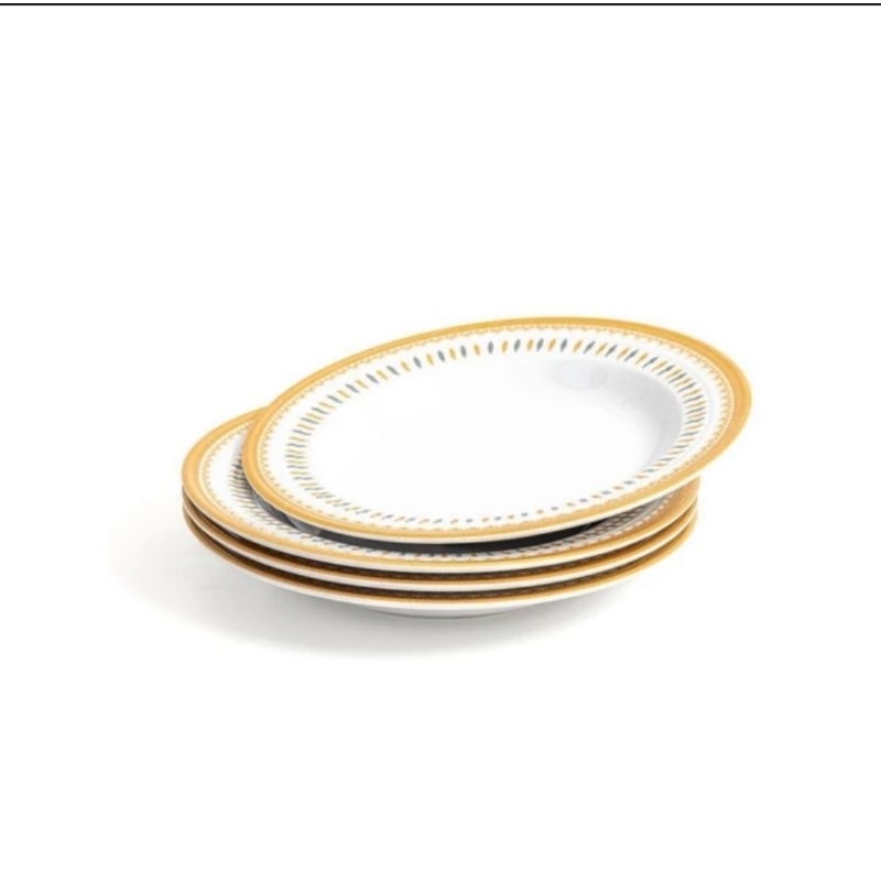 Tupperware Glorious Large Plate Piring Makan Melamine set