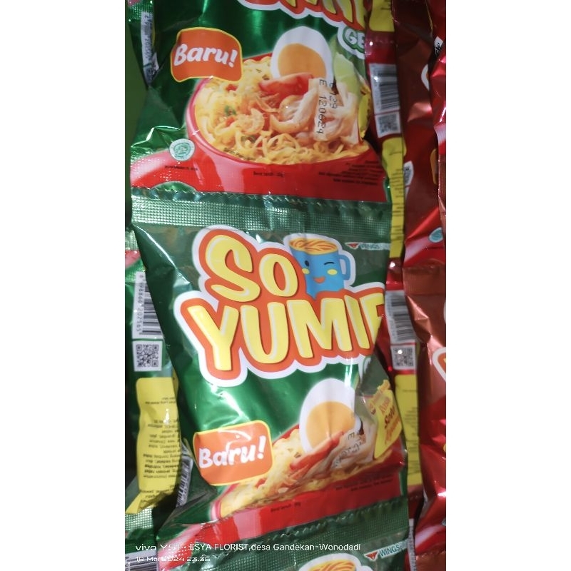 

Mie sachet so yummy rasa soto ayam
