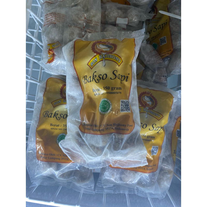 

[ASLI] Bakso Sony Son Haji 350 Gram