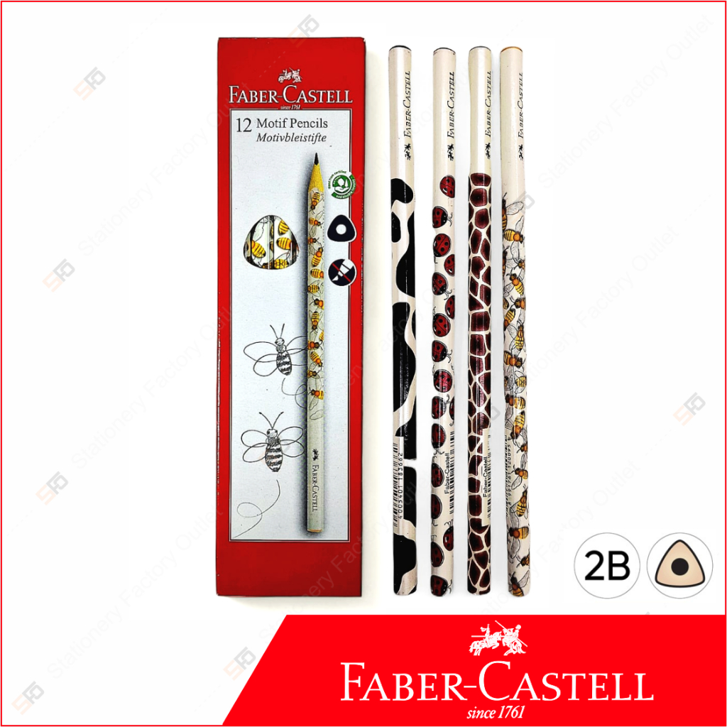 

Pensil Faber Castell Motif 2B (Triangular) - SFO Semarang Official