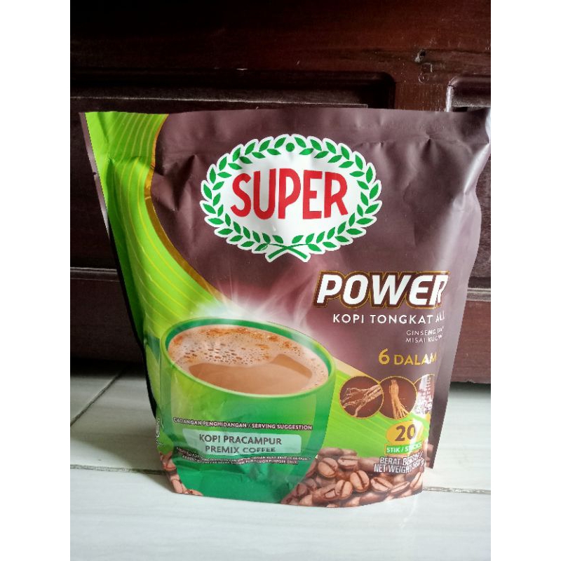 

Kopi Super Power 6in1 (khusus laki-laki)