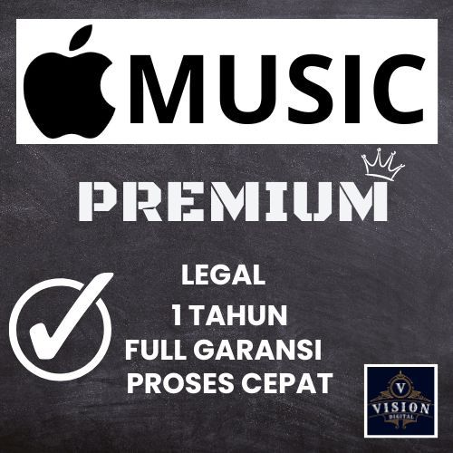 

VIP AppleMusicc Premium 1 Tahun Bergaransi Proses Kilat