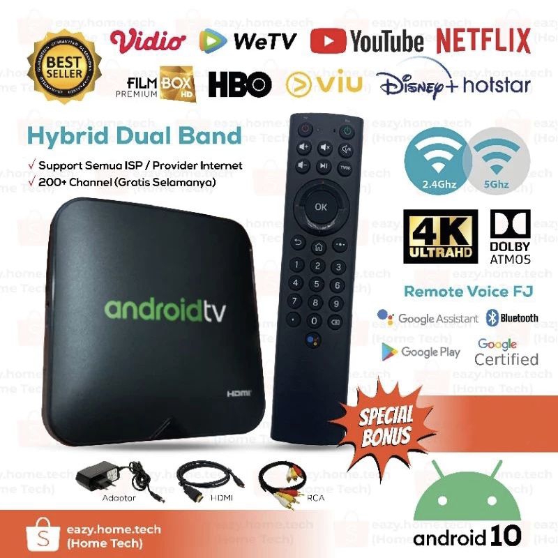 STB Android TV Box HG680 FJ Root Unlock (Open ALL Channel TV) + Netflix Certified