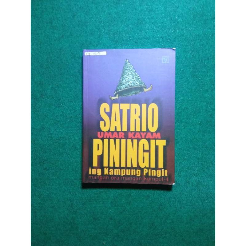 ORIGINAL Buku Satrio Piningit ing Kampung Pingit - Umar Kayam