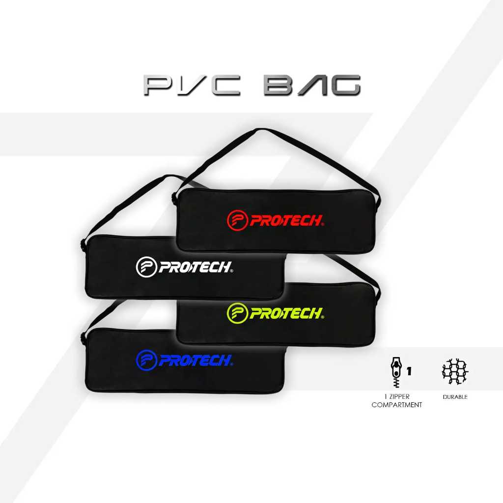 TAS KHUSUS RAKET BADMINTON ORIGINAL PROTECH PVC BAG / TAS RAKET BADMINTON ORIGINAL PROTECH