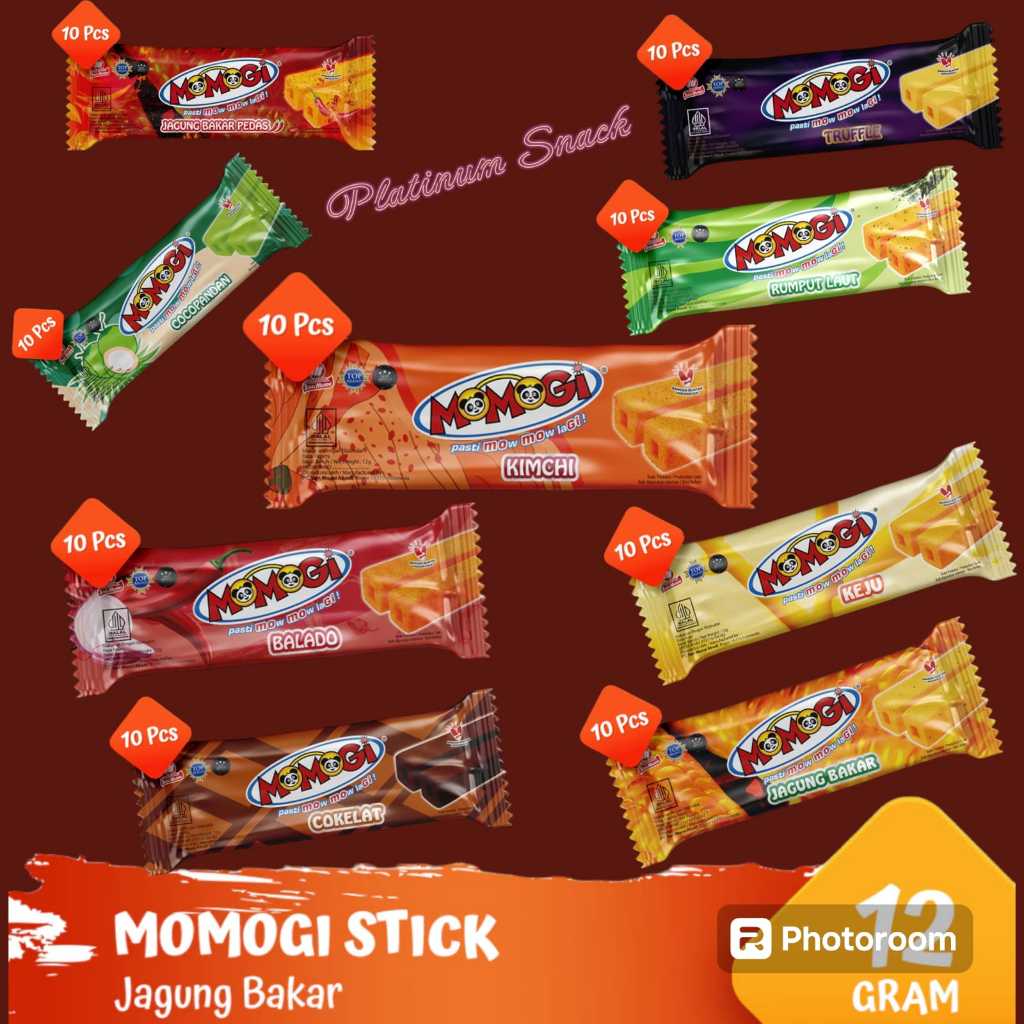 

Momogi BIG | Isi 10 Pcs @ 12 Gr