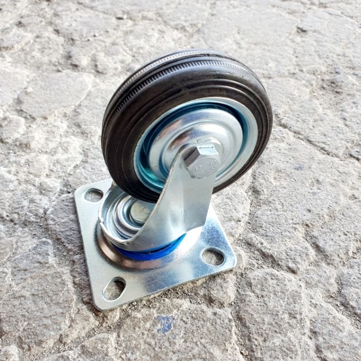 Update Roda Troli Karet Hitam Hidup 3 3 Inch TripleS