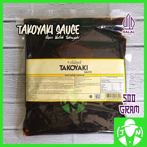

OMAYO Takoyaki Sauce Saus Takoyaki & Okonomiyaki Saus Topping 250 Gram / 500 Gram HALAL