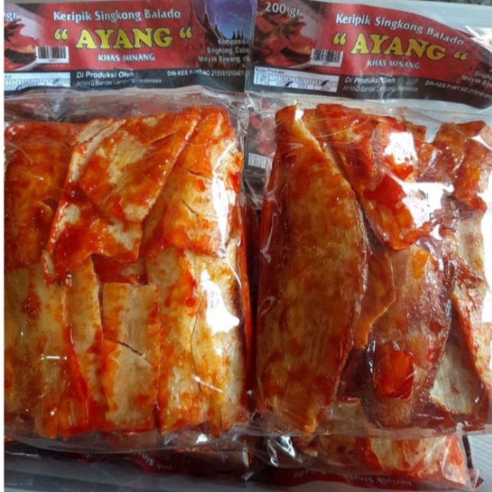 

Revolutionary KERIPIK SINGKONG BALADO KHAS PADANG BERAT 2 gram