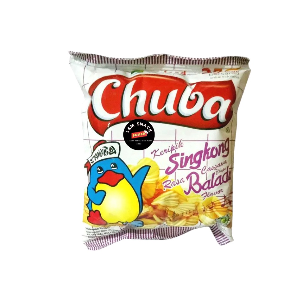 

Ciki Chuba Keripik BaladoIjoKeju 1 Pack isi 2pcs 14gr