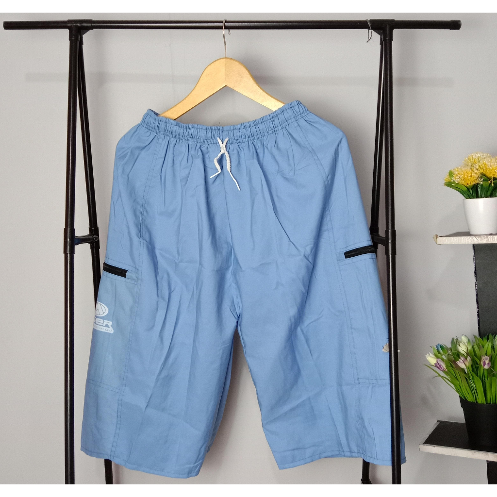 Hawai Pria Hawai Katun Cargo Resleting Celana Pendek Pria Terbaru Celana Hawai Unisex Celana Hawai D