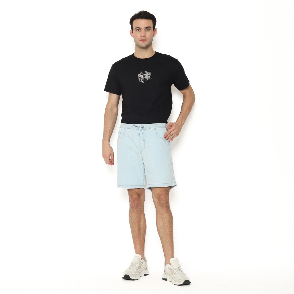 Spyderbilt Celana Pendek Denim Pria Rexia Men Walkshort Denim Planet Surf