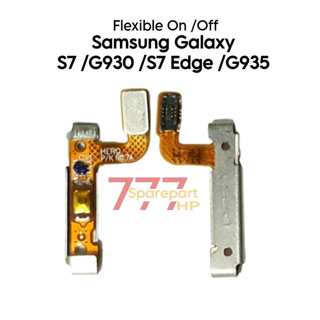 Flexible  Power On Off Samsung Galaxy S7 / G930 / S7 Edge / G935 / SM-G930F, SM-G930A, SM-G930P / SM