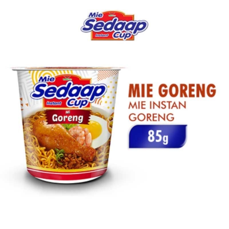 

Sedaap Mi Instan Cup Mi Goreng 85 g