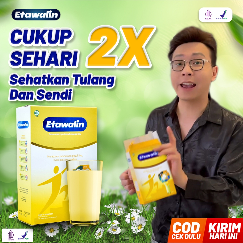 

ETAWALIN ORIGINAL 100% | Susu Kambing Ori Store Official Asli Paling Ampuh Bantu Atasi Nyeri Sendi dan Asam Urat Minggat