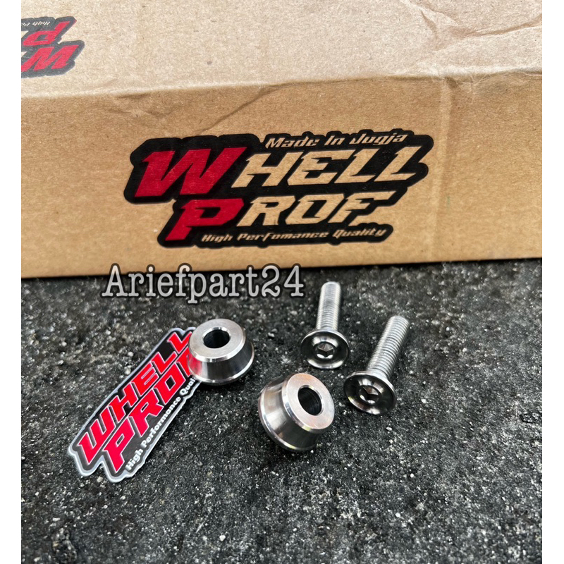 ring ganjel batok lampu whellprof wp cd yl stanlise set baut