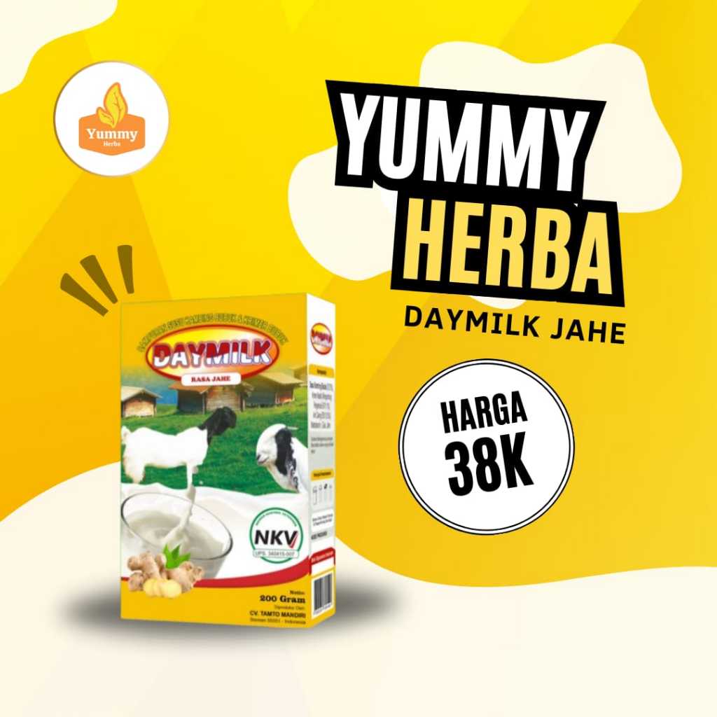 

Susu Kambing Etawa Daymilk Rasa Jahe Dikirim dari Medan