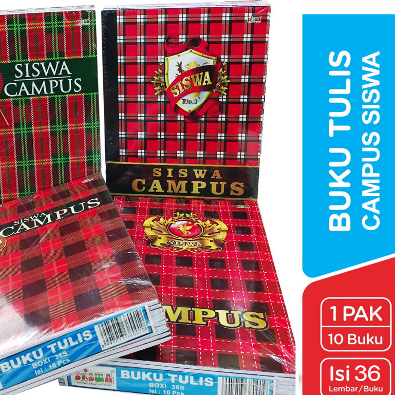 

Buku Tulis Campus Ideal isi 36 Lembar