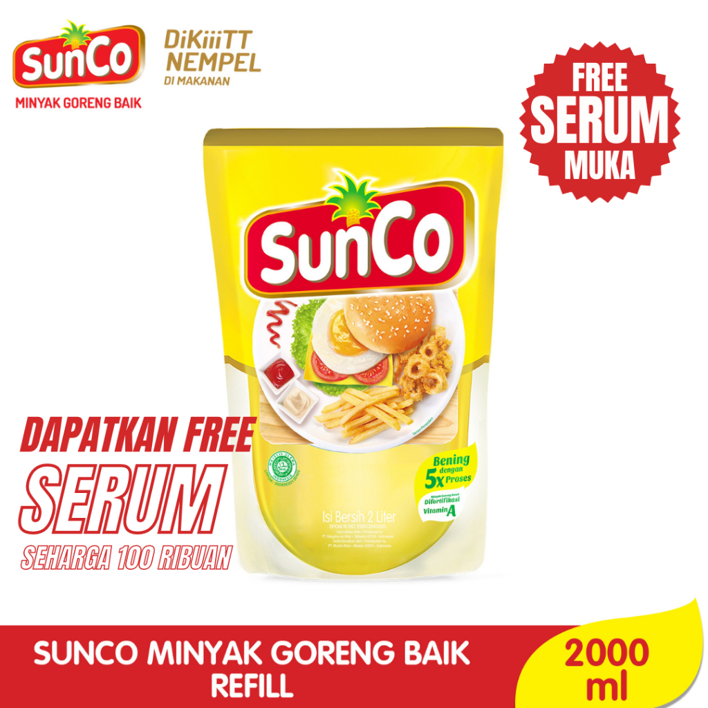 

Minyak Goreng Pouch 2L Minyak Goreng Sunco 2 L