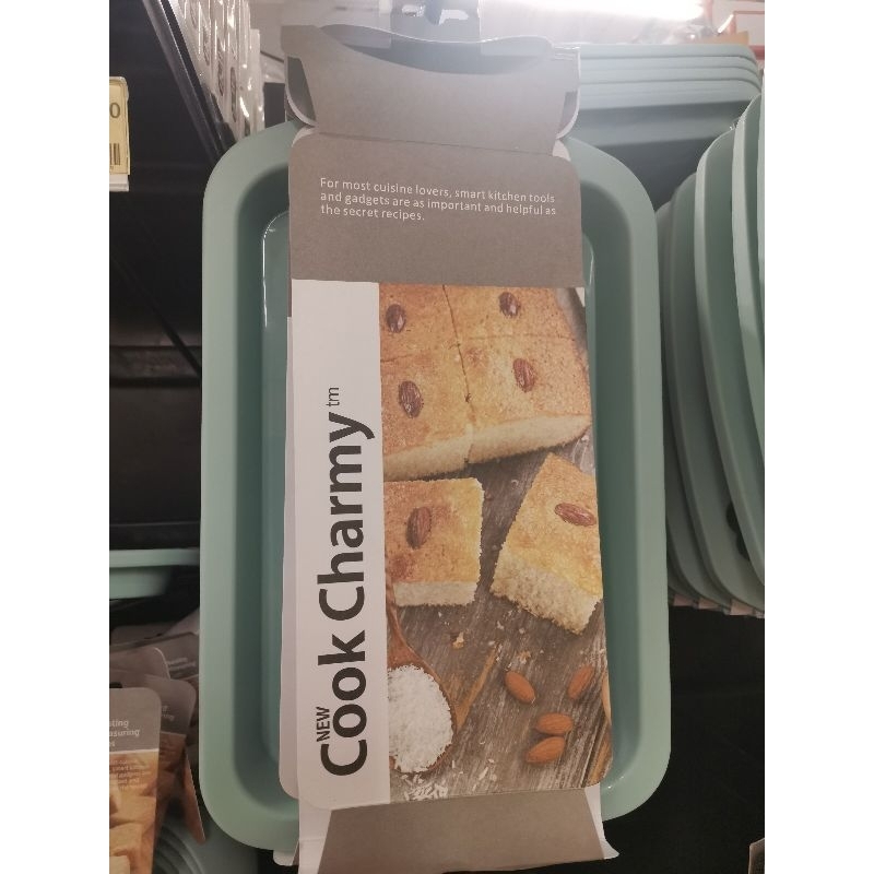COOK CHARMY BAKING PAN SILICONE RECTANGLE