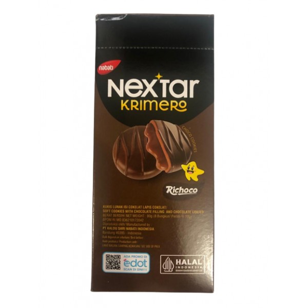 

NEXTAR KRIMERO CHO 80gr ( 8pcs x 30ib )