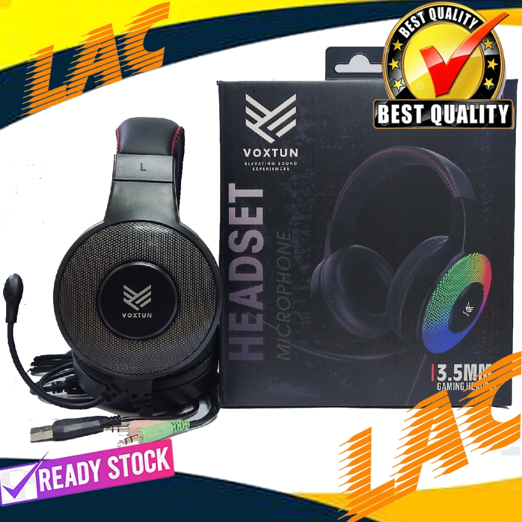 Headset gaming RGB murah / Headset gaming RGB /Gaming Headphone/Headset gaming voxtun