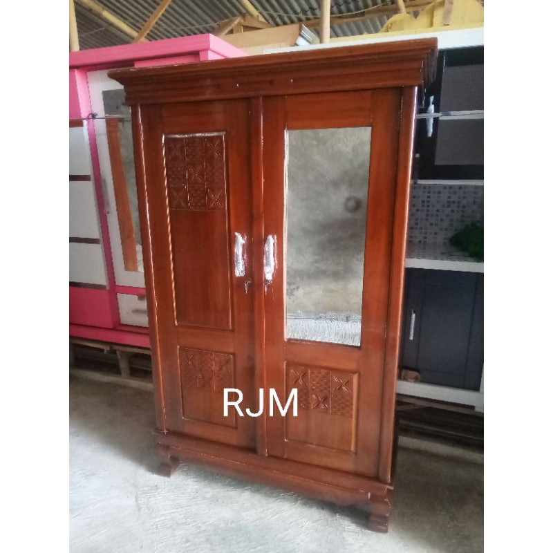 lmari pintu 2.kaca lemari kayu jati lemari pakaian lemari kaca